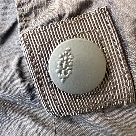 FP Movement Go The Distance Shorts Sz L Black Utility Cargo Zip Pockets Cuffed - Picture 6 of 9